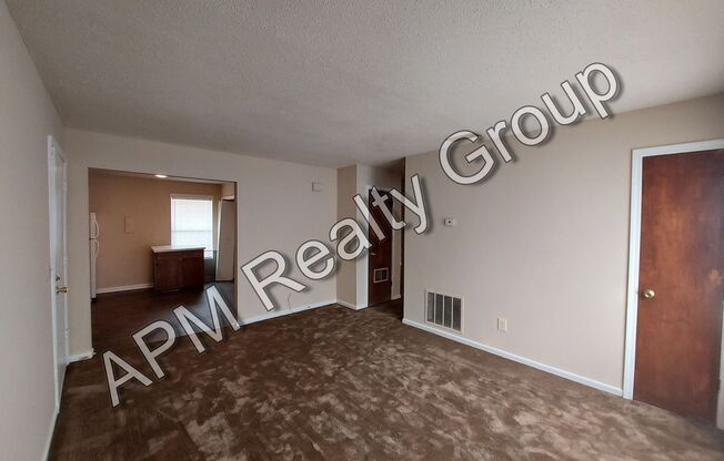 Upstairs two-bedroom apartment
