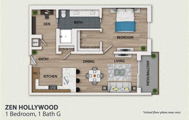 1 bed, 1 bath, 939 sqft, $4,310