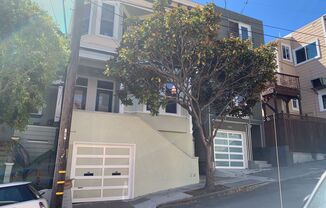 Top Floor Recently Remodeled 2 Bed + Sunroom, 1 Bath Bernal Heights Flat