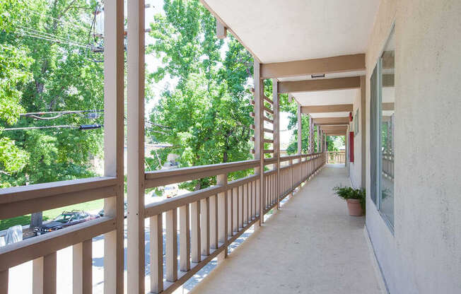 Oversized Private Patios & Balconies at The Glens, San Jose