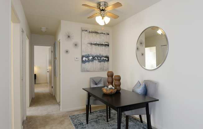 Spacious Dining/Hallway at Woodsdale Apartments, Maryland