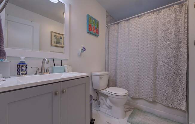 a bathroom with a toilet and a sink