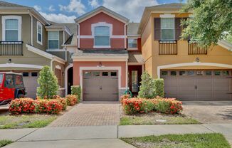 Stylish 3/2.5 Townhome with Open Floor Plan, Garage & Patio in Gated Community