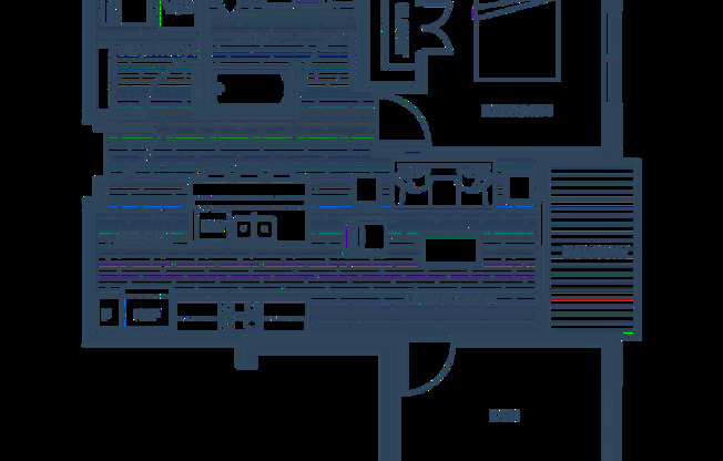 1 bed, 1 bath, 817 sqft, $1,725, Unit 1201