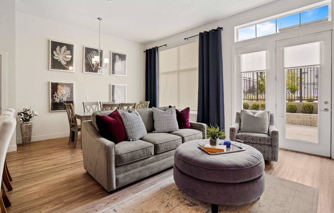 a living room with a couch at 200 City View, Provo, UT