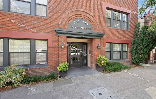 Live in the Heart of NW Portland at The Gallery Condominiums! Utilities included!