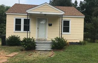 This cozy 2 bed 1 bath home is located in Rock hill