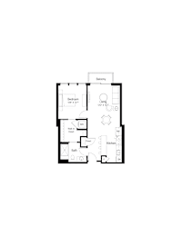 1 bed, 1 bath, 764 sqft, $2,217