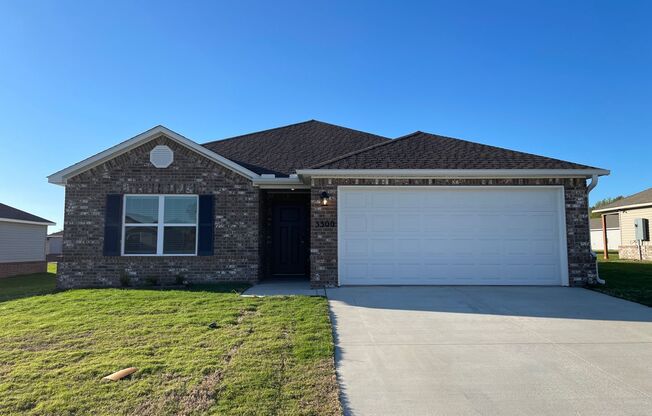 *Preleasing* NEW Three Bedroom | Two Bath Home in Siloam Springs