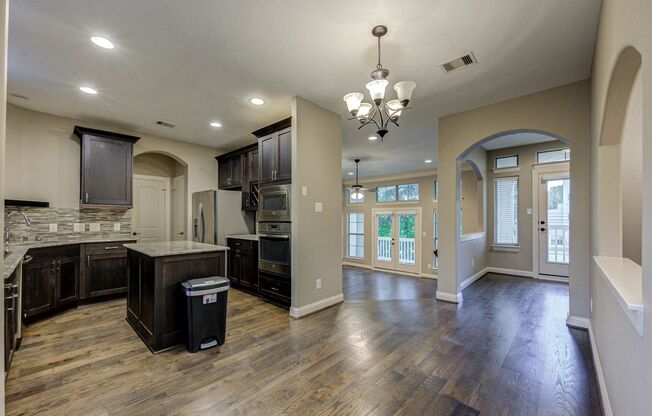 Welcome to this stunning 3-bedroom, 3.5-bathroom home located in the heights
