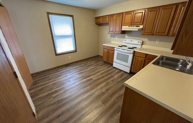 Recently updated 2 bed 1 bath Duplex with garage available now!