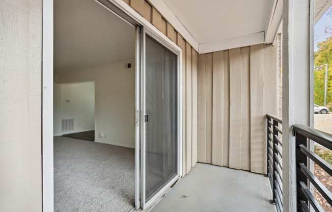 Balcony at Montecito West in Raleigh, North Carolina 27609