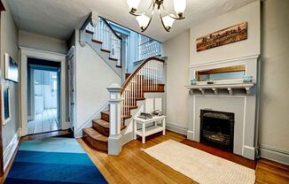 Beautiful two story unit with Victorian charm