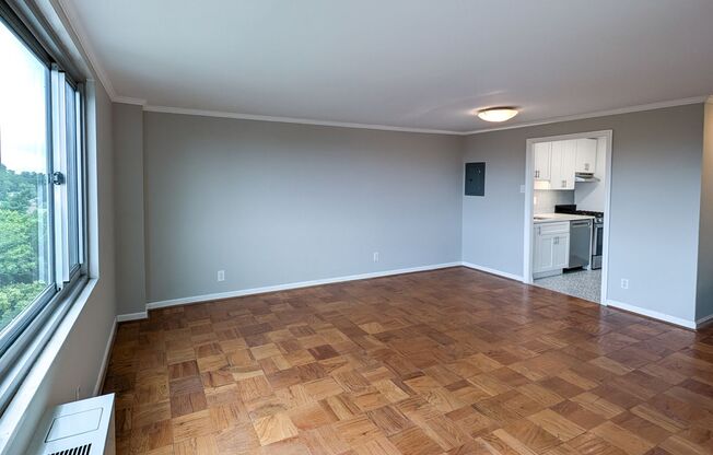 Sunny Top-Floor Junior 1BD Condo Near Downtown Silver Spring