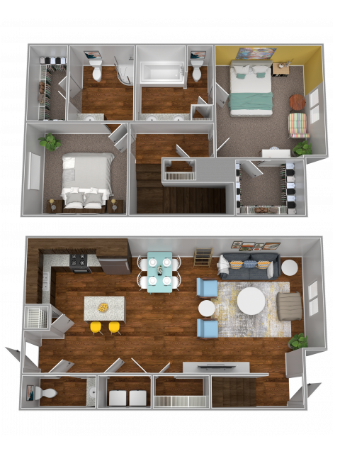 2x2.5B Townhome