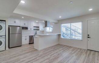 Welcome Surf House Villas E, a newly renovated luxury apartment community in the heart of Pacific Beach, San Diego.