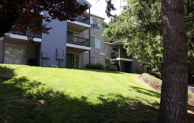 Lush Green Landscape at Townfair Apartments, Gresham