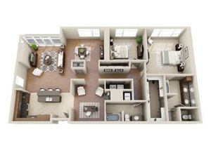 2 beds, 2 baths, 1,949 sqft, $6,005