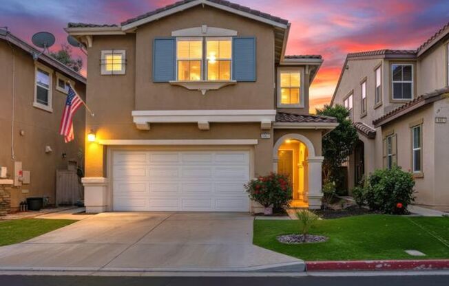 Stylish 3BR Home in Santee | Solar | Garage | Resort-Style Amenities