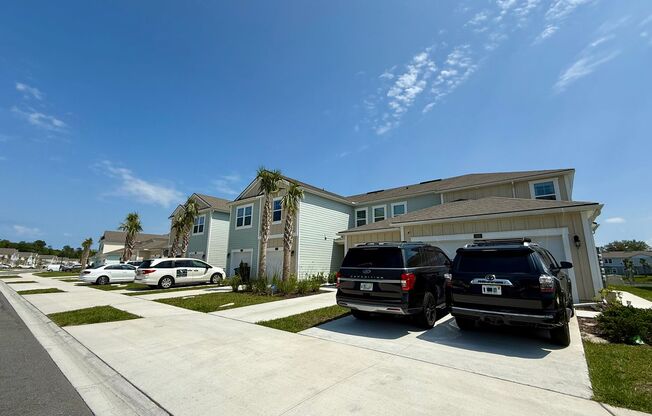 Lake-front, 3-Bed 2.5-Bath and 2 Car Garage St. Johns County Smart Townhome in Bridgewater!