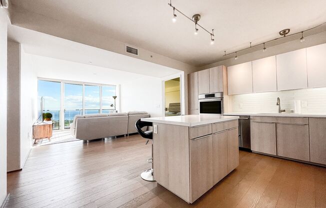 Furnished Symphony Condo with Direct Ocean Views and Two Parking