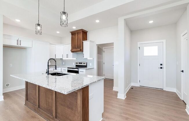 Single family home in west wichita which includes 3 bedrooms, 2 bathrooms, 3 car garage and yard mowing included.