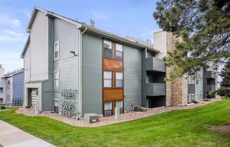 Exterior of Buildings at Hilltop View Apartments