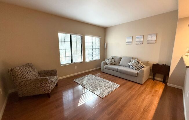 1/BD 1/BA Light-Filled Condo in Gated Community