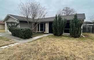 Nice One Story 3 bedroom 2 bath