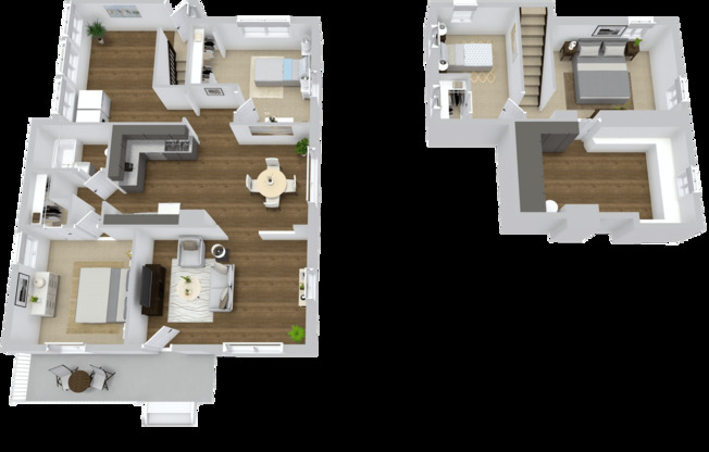 3 beds, 2 baths, 1,603 sqft, $2,499, Unit 3195