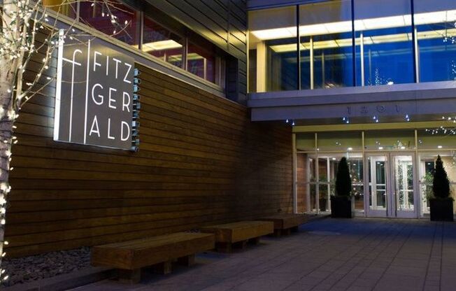 The-Fitzgerald-entrance-night