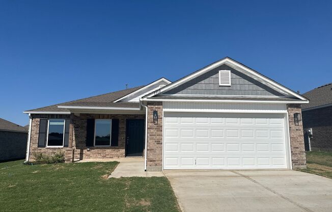 BRAND NEW Three Bedroom | Two Bath Home in Broken Arrow