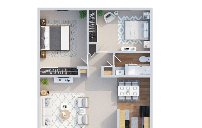 2 beds, 1 bath, 750 sqft, $1,500, Unit 23