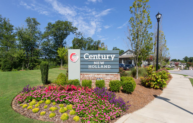 Property Signage at Century New Holland, Gainesville
