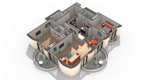 2 beds, 2 baths, 1,189 sqft, $2,710