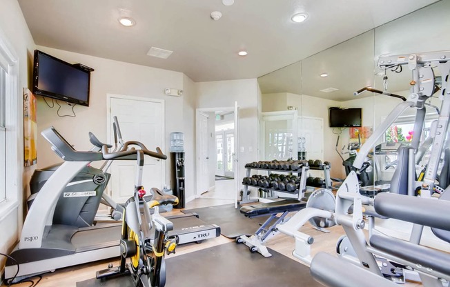 The Community Fitness Center at Eagles Landing at Church Ranch Apartments
