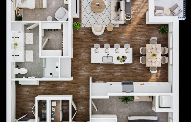 2 beds, 2 baths, 1,411 sqft, $3,145, Unit 110