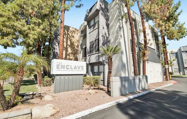 The Enclave apartments are located at 4502 N. 11th St.