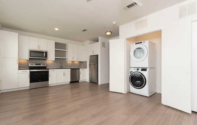 Kitchen with Stainless Steel Appliances