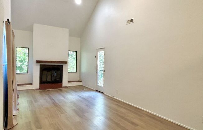 Top floor (2nd) floor Hazelwood condo, 2 beds, 2 baths.  Garage, vaulted ceilings and lots of patio space