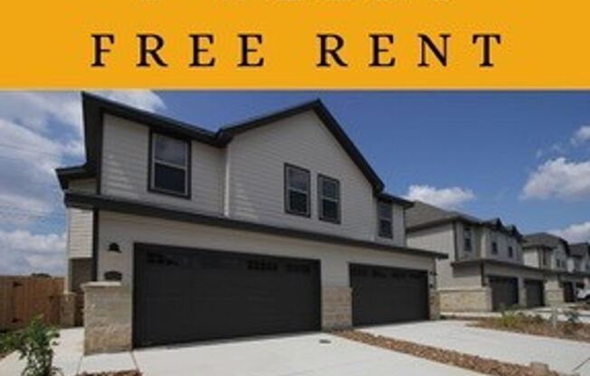 2 Weeks Free Rent / Duplex Off County Line Rd / Close to Kraft Park / Fridge Included /Fenced in Back Yard / NBISD