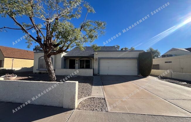 3 BEDROOM 2 BATHROOM IN PHOENIX WITH TONS OF CHARM AND HUGE GRASS BACKYARD PARADISE