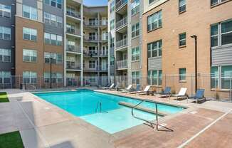 Sparkling Swimming Pool at Arcadia Apartments