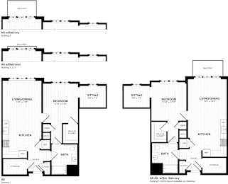 1 bed, 1 bath, 902 sqft, $2,310