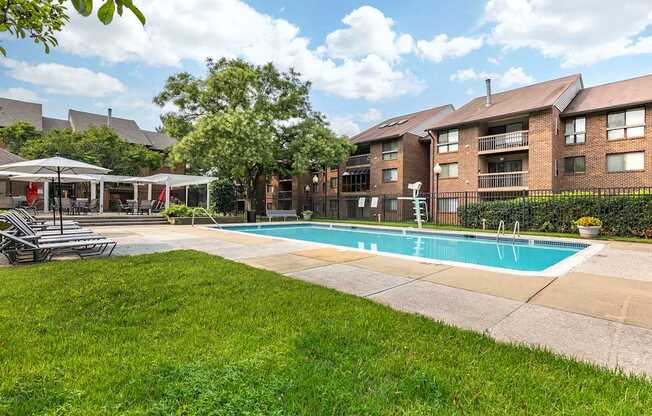 Relaxing Swimming Pool With Sundeck at The Greens at Columbia, Columbia, MD