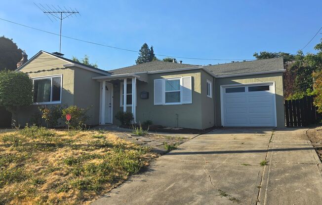 Remodeled Single Story Home Nestled in El Sobrante...