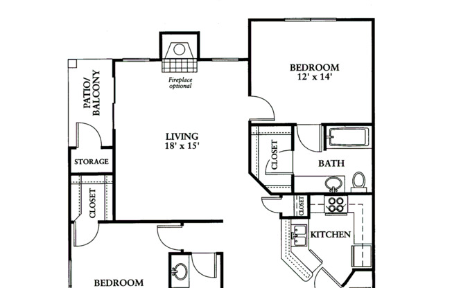 2 beds, 2 baths, 1,139 sqft, $1,575, Unit 0135
