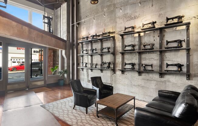 Exposed Beams in Historic Trace Lofts