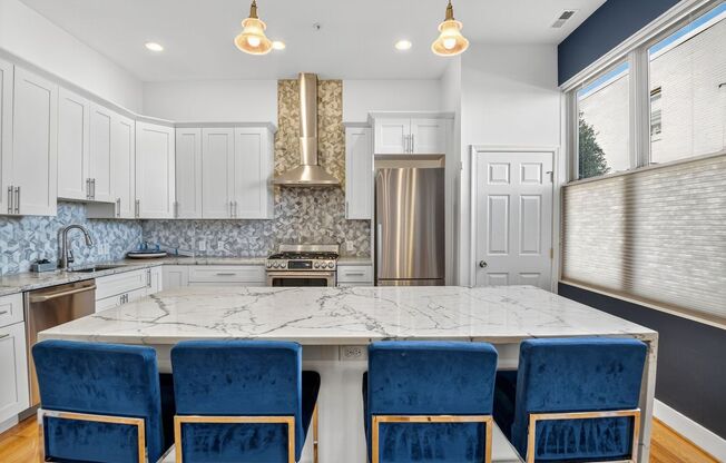 Available Now! Modern 2 Bed 2 1/2 Bath In Kingman Park with Two Parking Spots!