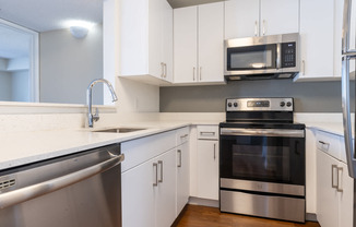 Kitchen with Stainless Steel Appliances